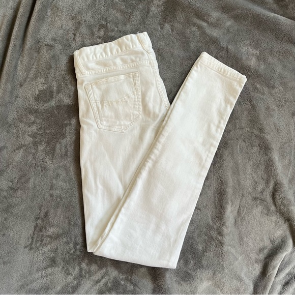 NWT 1969 Gap Always Skinny Skimmer White Jeans 24/00 - Picture 1 of 6